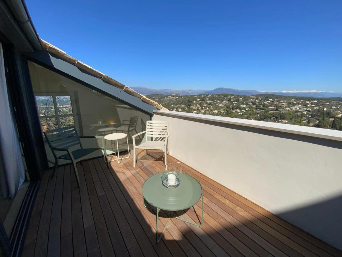 Mougins Collection - Magnifique Maison Au Coeur Du Vieux Village De Mougins, Vue Sur Les Alpes Du Sud Bagian luar foto