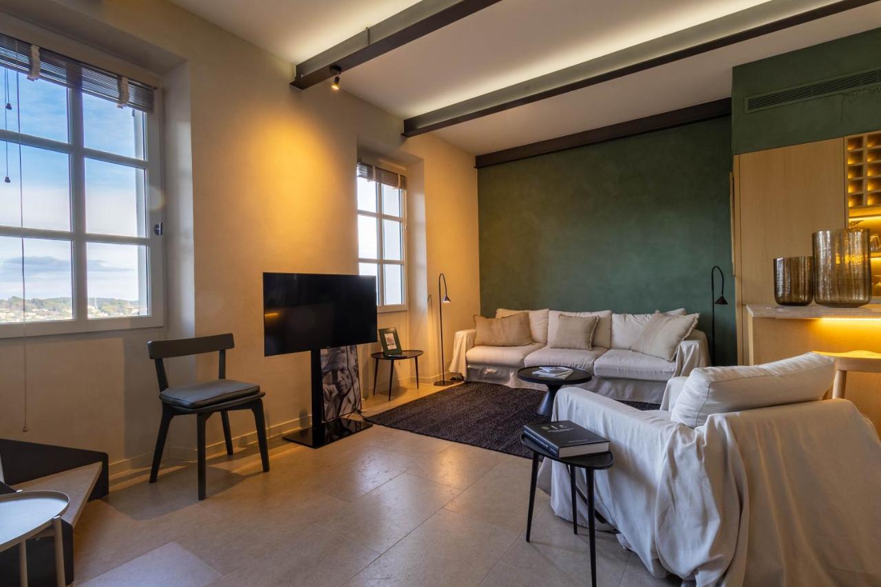 Mougins Collection - Magnifique Maison Au Coeur Du Vieux Village De Mougins, Vue Sur Les Alpes Du Sud Bagian luar foto
