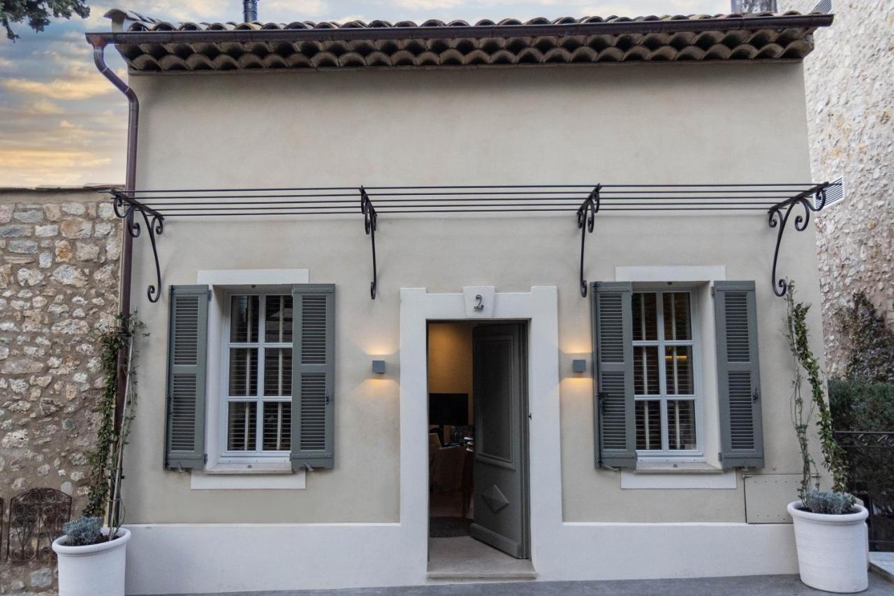 Mougins Collection - Magnifique Maison Au Coeur Du Vieux Village De Mougins, Vue Sur Les Alpes Du Sud Bagian luar foto