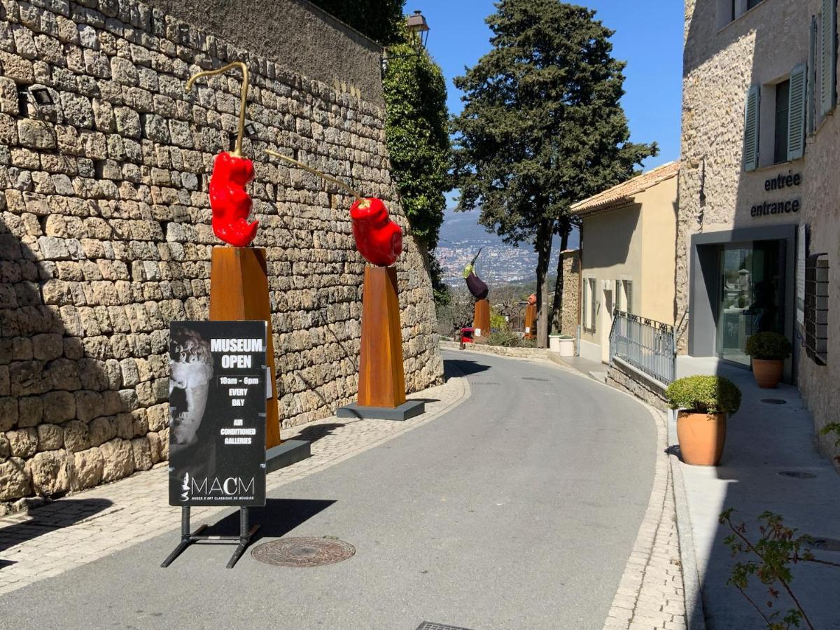 Mougins Collection - Magnifique Maison Au Coeur Du Vieux Village De Mougins, Vue Sur Les Alpes Du Sud Bagian luar foto